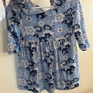 Floral Blue Kate Quinn dress